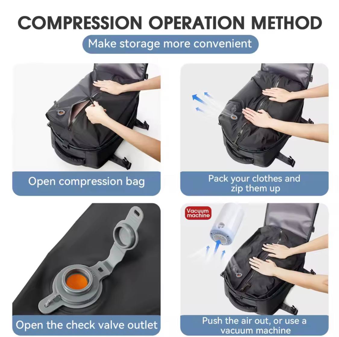 NimbleLife⢠Vacuum Backpack