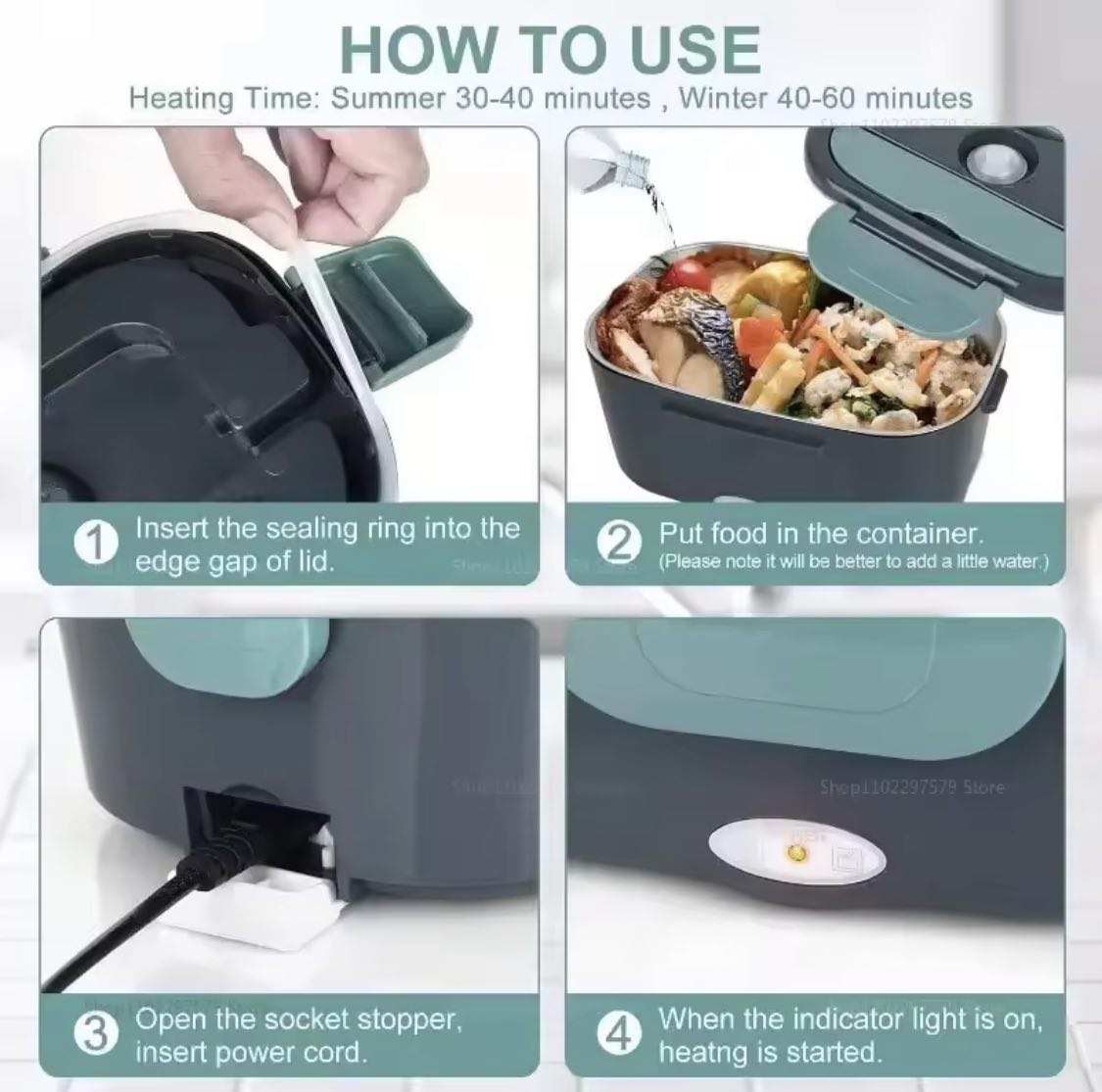 NimbleLife™ Electric Lunch Box